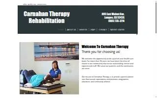 Carnahan Therapy website