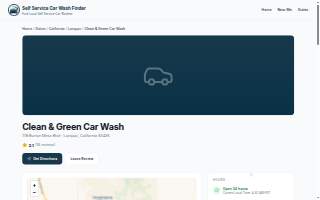 Clean & Green Car Wash