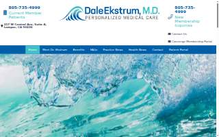 Dale Ekstrum, MD Personalized Medical Care website