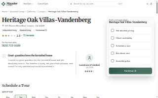 Heritage Oak Villas-Vandenberg
