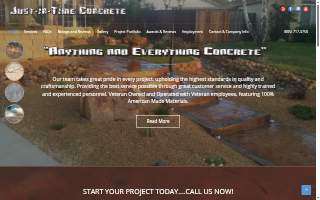 Just-in-Time Concrete