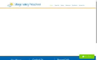 Village Valley Preschool website