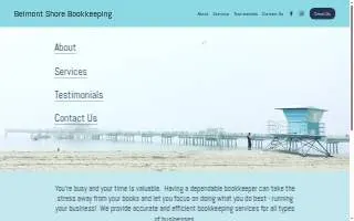 Belmont Shore Bookkeeping website