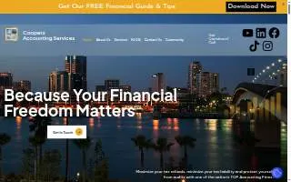Cooper's Accounting Services, LP website