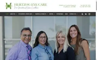 Hertzog Eye Care website