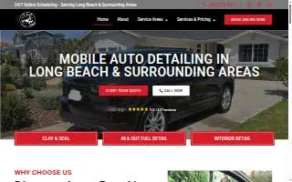 JPR Mobile Detailing website