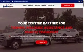 Long Beach Tow website