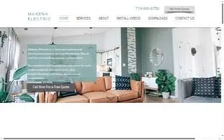 Makena Electric website
