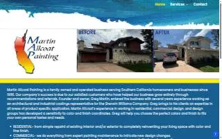 Martin Allcoat Painting website