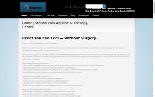 Motion Plus Aquatic & Therapy Center