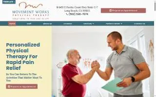 Movement Works Physical Therapy website