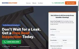 Olsen Roofing Co website