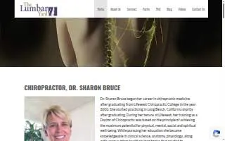 The Lumbar Yard website