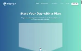Trevor Ali Freelance website