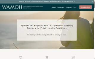 Women's Advantage/ Men's Optimal Health Physical Therapy website