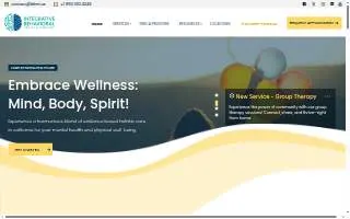 Integrative Behavioral Health & Medicine website