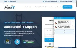 Rely On IT: IT Support service & Managed IT Consultants website