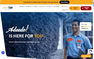 Adeedo Plumbing, Drains & Heating
