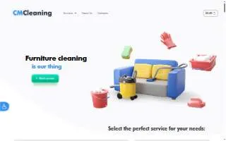 CMCleaning website