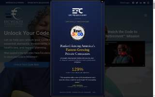 EFC Wealth Management Firm website