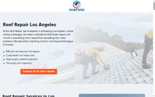Evo Roof Repair Los Angeles