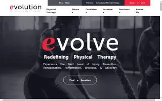 Evolution Physical Therapy & Fitness - La Brea website