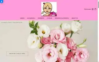 Floral Art By Mia website
