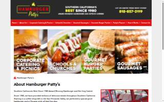 Hamburger Pattys Catering