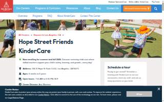 Hope Street Friends KinderCare