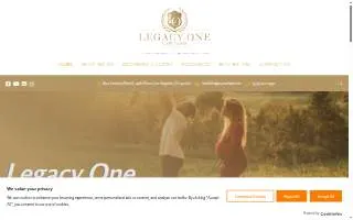 Legacy One Law Firm of Los Angeles website