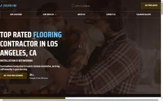 Leo's Flooring website