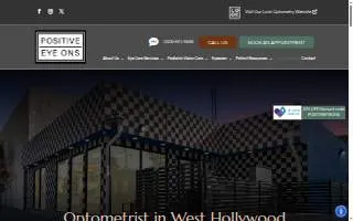 Positive Eye Ons of Los Angeles website