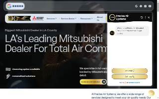 Precise Air Systems Inc. of Los Angeles