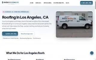 Rivera Roofing CO website