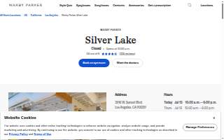 Warby Parker Silver Lake