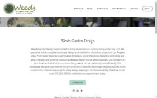 Weeds Garden Design