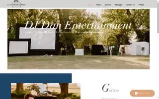 DJ Dan Entertainment website