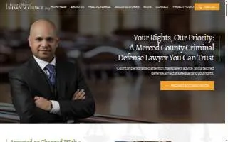 Law Offices of Shawn M. George, APC website