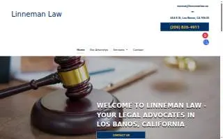 Linneman Law LLP website