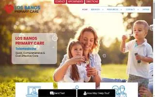 Los Banos Primary Care website