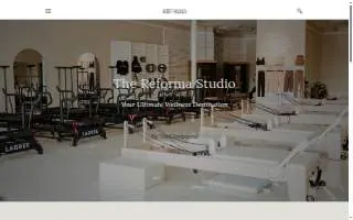 The Reforma Studio website