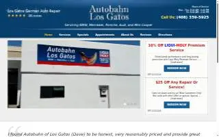 Autobahn Los Gatos website