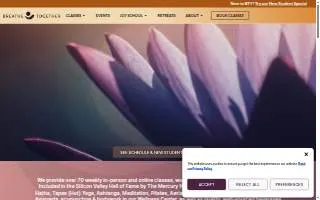 Breathe Together Yoga website