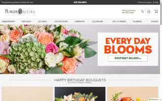 Flowers by Coley San Jose website