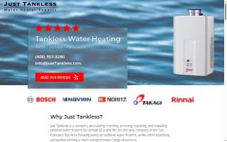 Just Tankless - Tankless Water Heater Experts