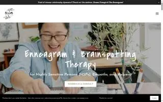 OliveMe Counseling - Enneagram & Brainspotting / EMDR Therapy for Highly Sensitive Persons on Anxiety, Relationships, Burnout website