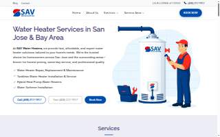 SAV Water Heaters and Plumbing