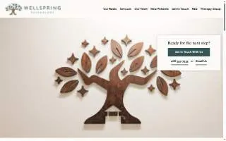 Wellspring Psychology website