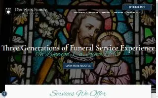 Douglass Family Mortuary of Lynwood website