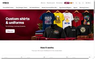 Galaviz Printing website